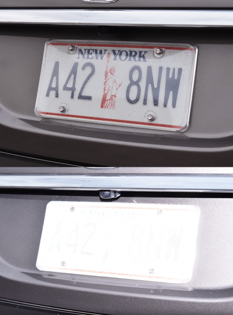 Anti Camera License Plate Cover & Blocker For Zero Fines