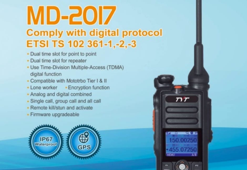 TYT MD2017 TwoWay Radio Review 2020