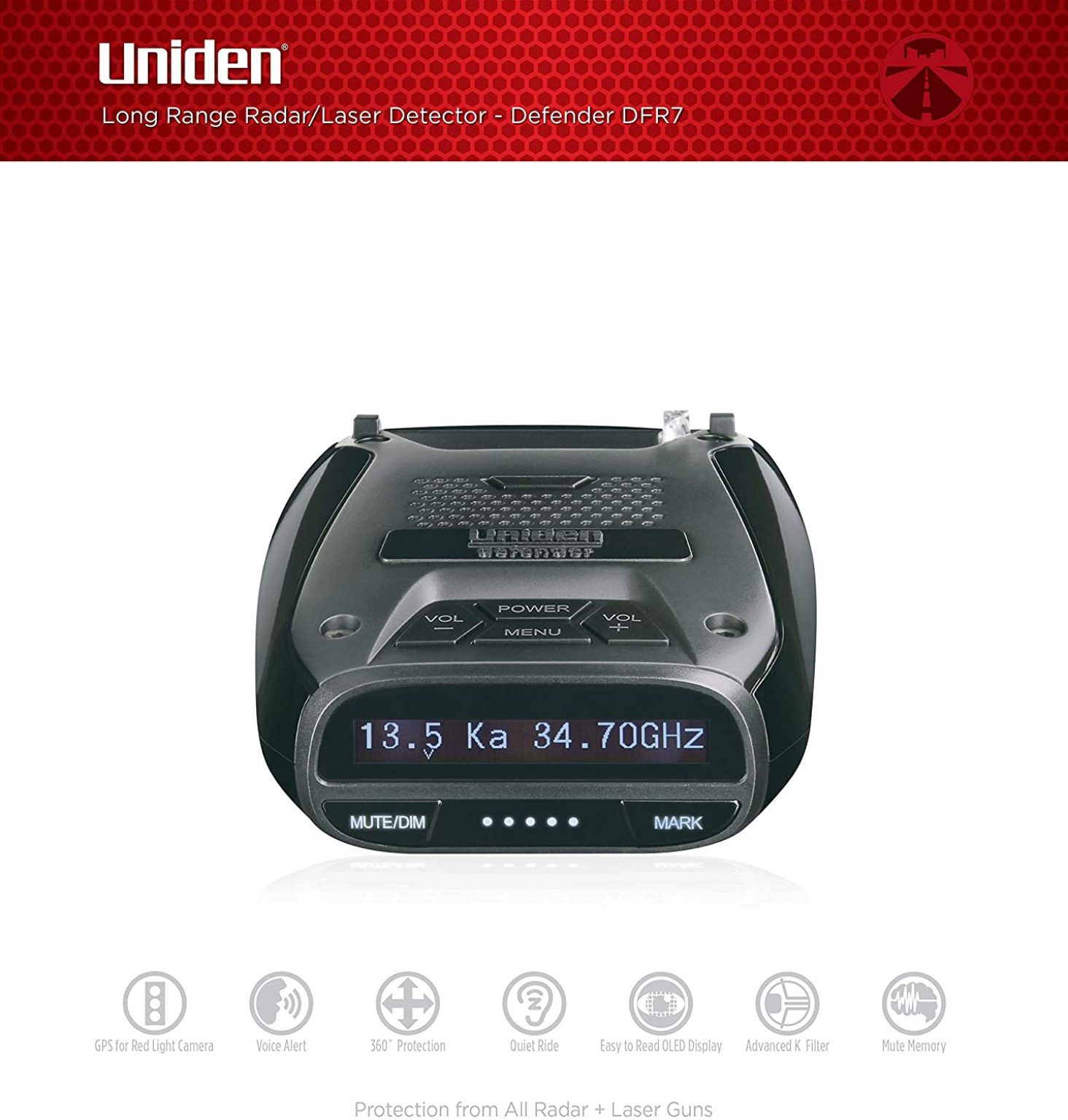 Uniden DFR7 Review 2020 An Excellent Radar Detector